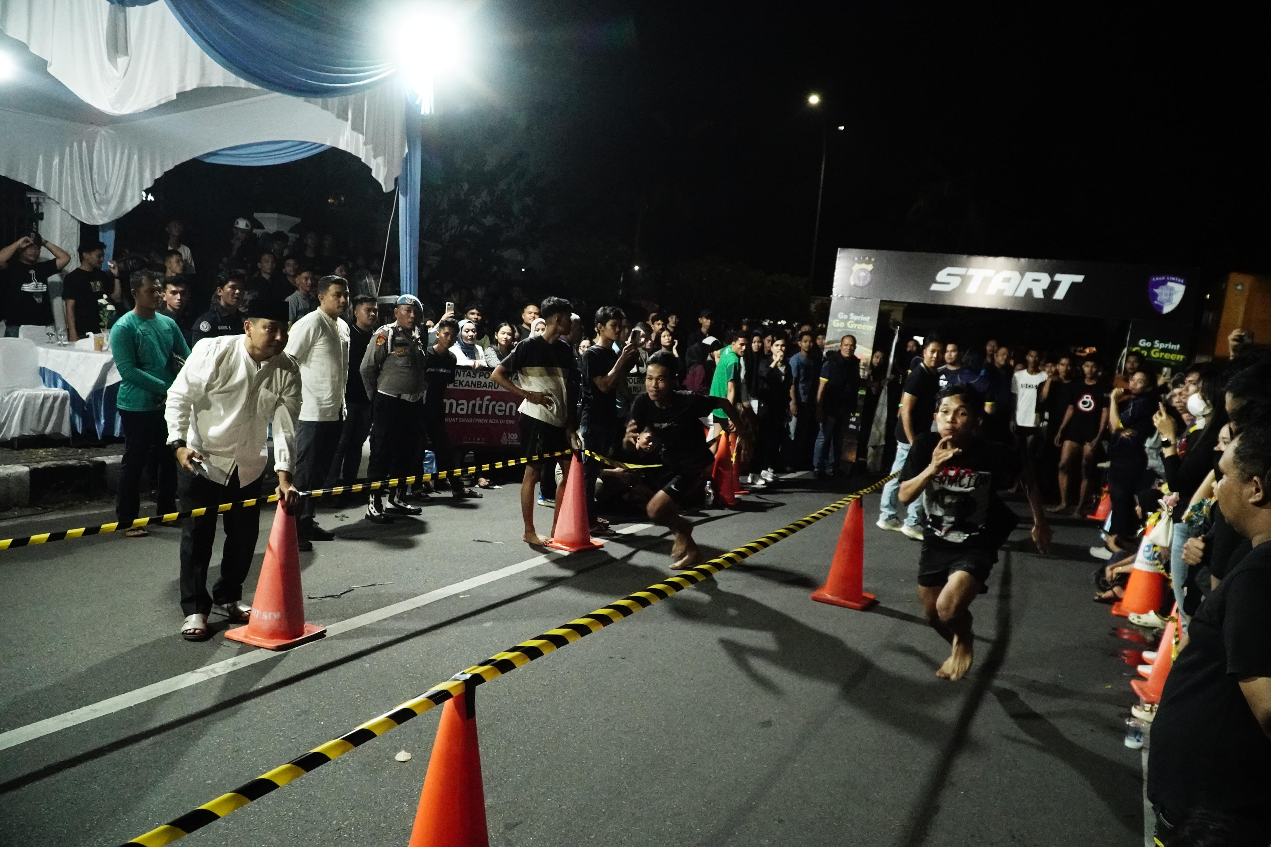 Ramadhan Penuh Energi! Go Sprint Go Green Tahap 2 Diserbu 181 Peserta, UMKM dan Warga Tumpah Ruah di Jalan Thamrin