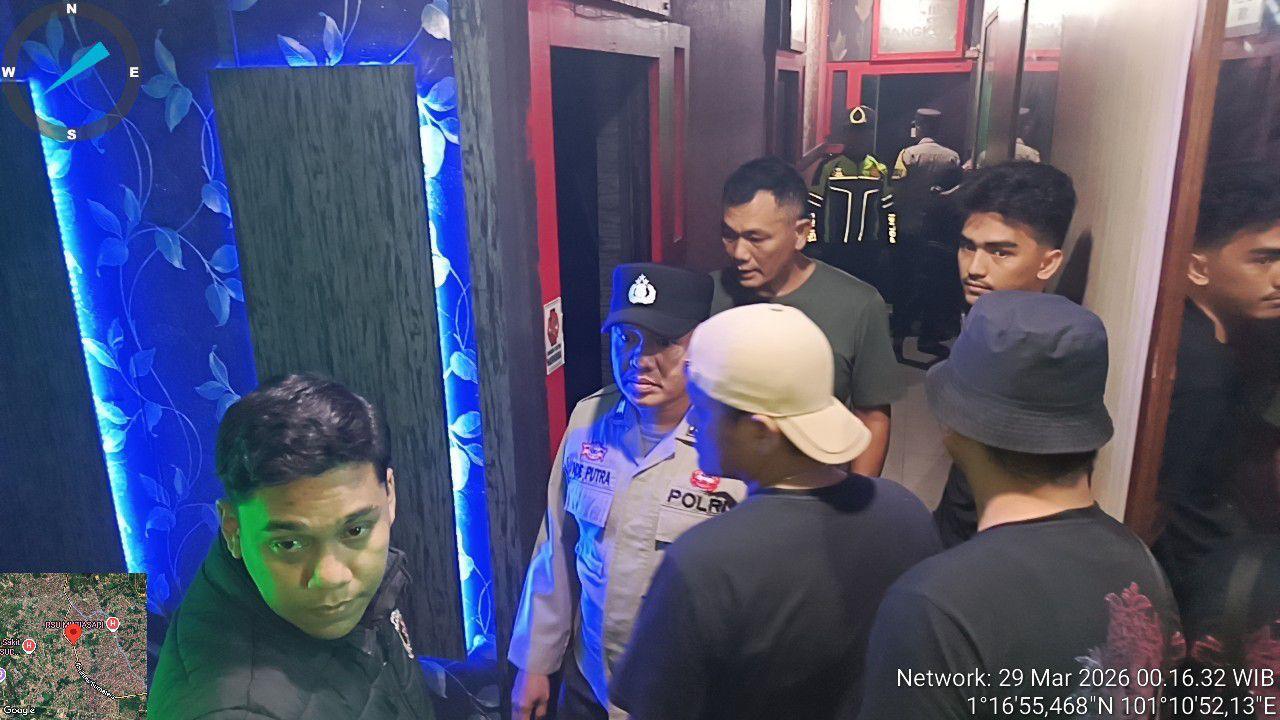 Razia THM di Mandau, Dua KTV (Celcius dan brother hood) Disasar, 7 Orang Positif (2 di Celcius Karoke, 5 di Brothershood) KTVAmfetamin Ditemukan