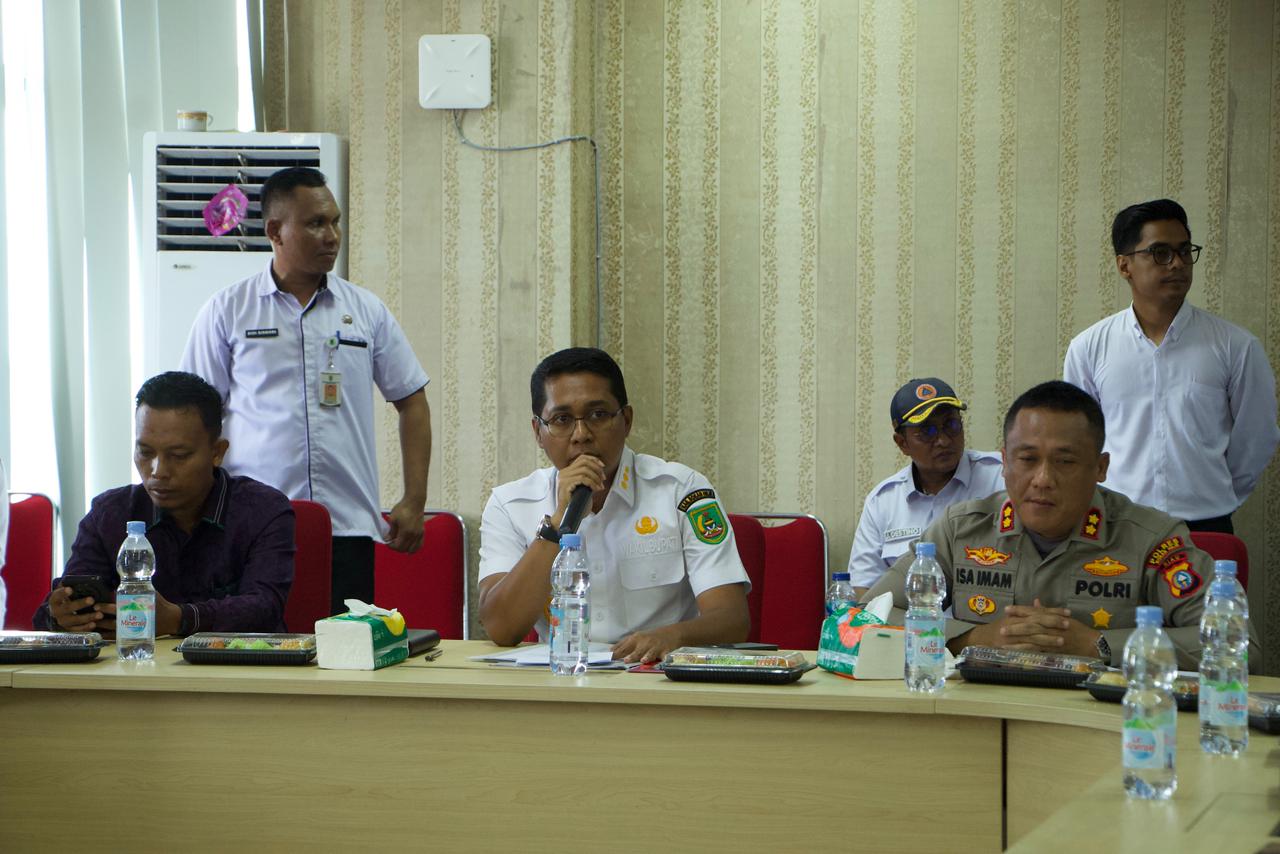 KAPOLRES ROKAN HILIR INISIASI RAKOR KARHUTLA 2026, PERKUAT SINERGI ANTISIPASI EL NINO