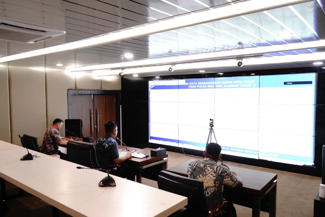 Anev Program MBG Digelar Secara Hybrid, Polda Riau Optimalkan Pengawasan