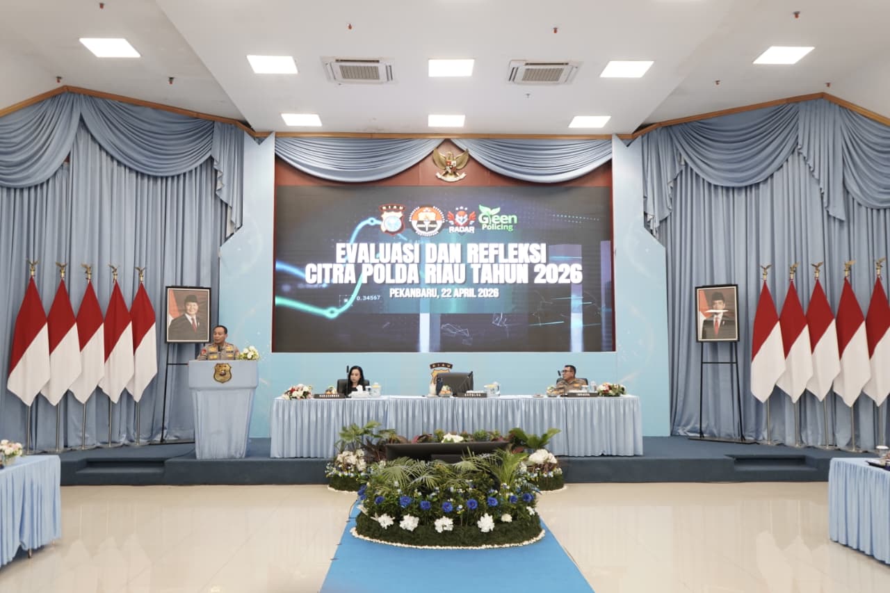 Kapolda Riau Buka Evaluasi dan Refleksi Citra 2026, Tekankan Kolaborasi dan Penguatan Komunikasi Publik