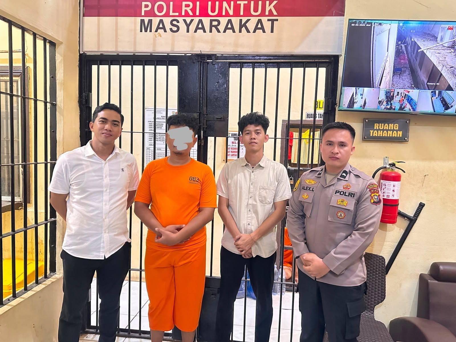 Unit Reskrim  Polsek Ukui  Amankan Pelaku Penyalahgunaan Narkotika di Ukui, 7 Paket Sabu Disita