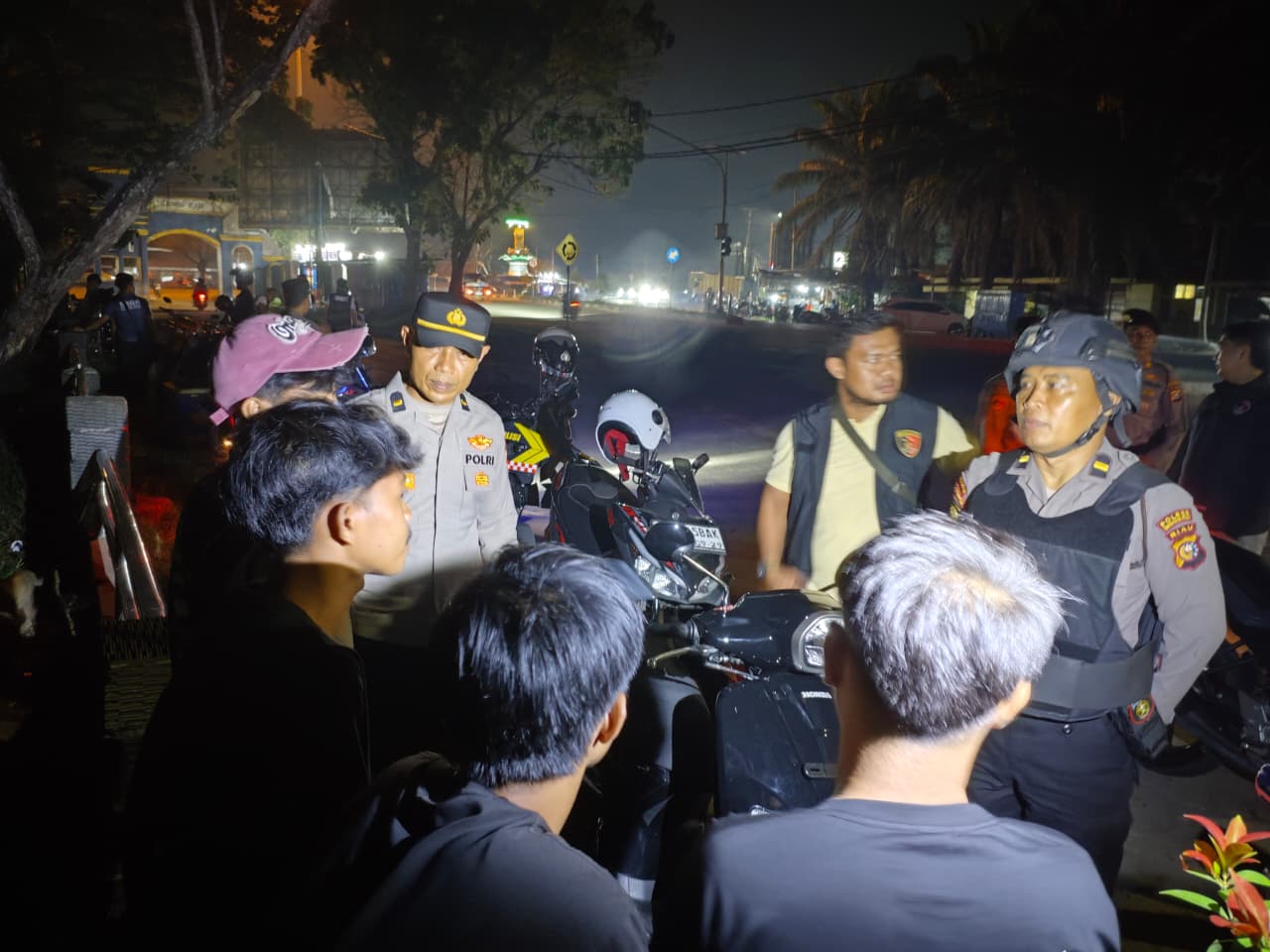 Jaga Kamtibmas, Polres Inhu Gelar Patroli KRYD