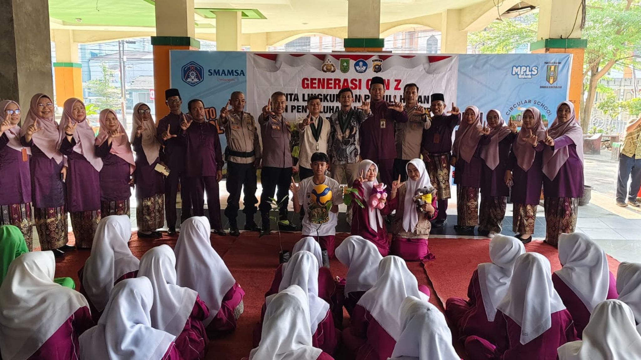 Sosialisasi Green Policing di SMA Muhammadiyah, Polda Riau Wujudkan Generasi Z yang Peduli Lingkungan