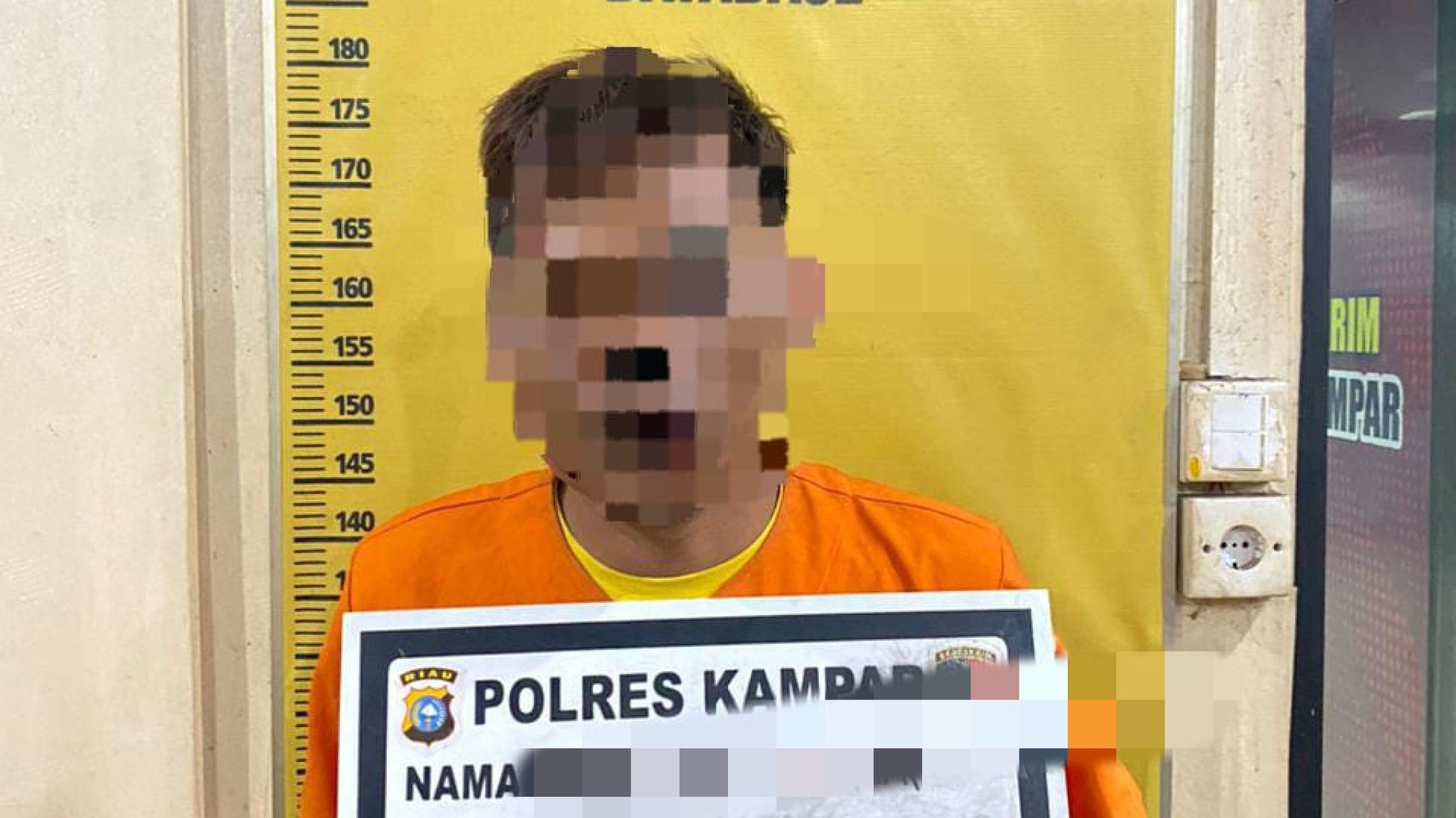 Polres Kampar Tangkap Ayah Cabuli Anak Kandung Usia 4 Tahun