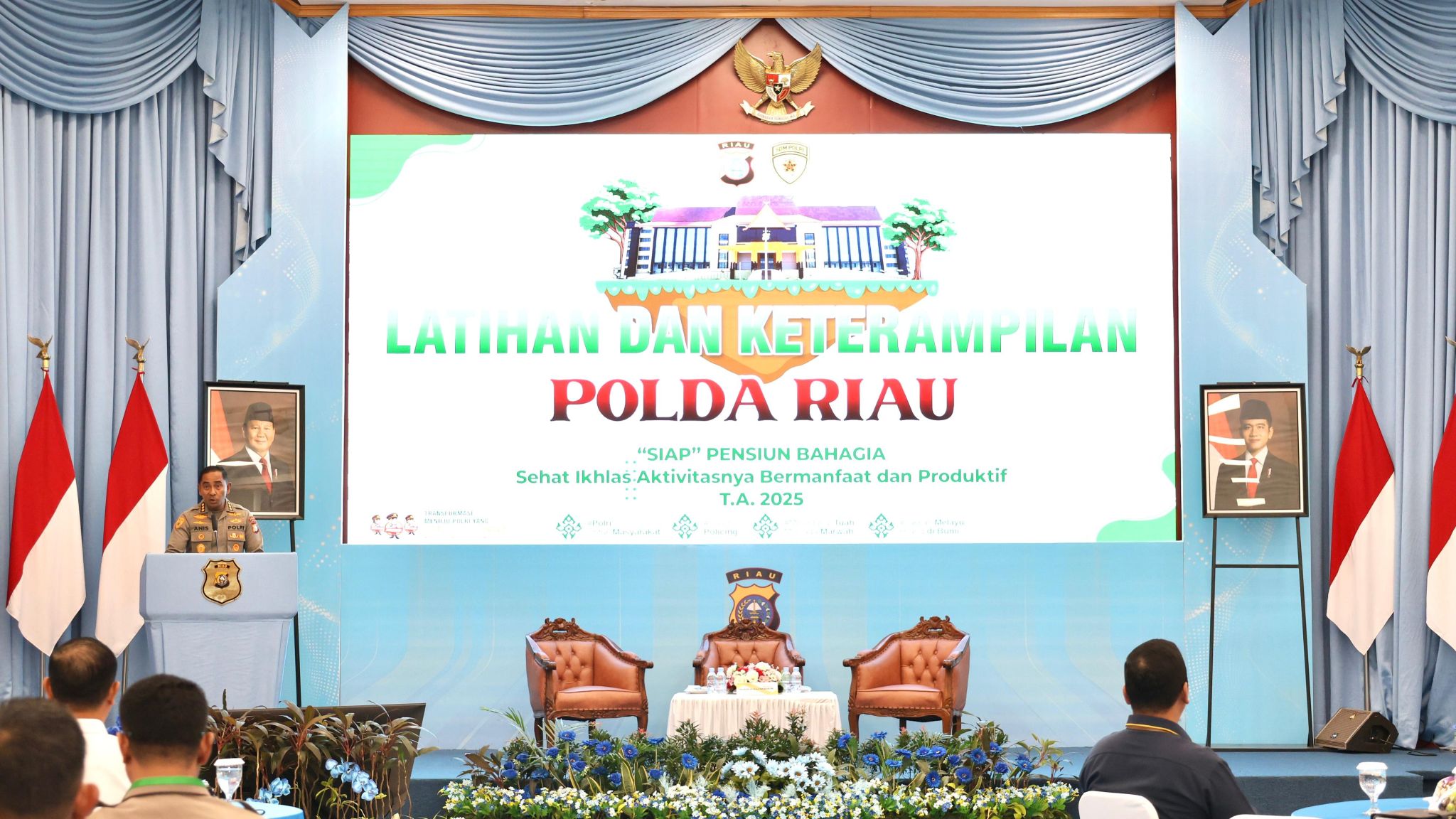 Polda Riau Gelar Pembekalan ‘SIAP Pensiun Bahagia’ untuk Personel Jelang Purnatugas