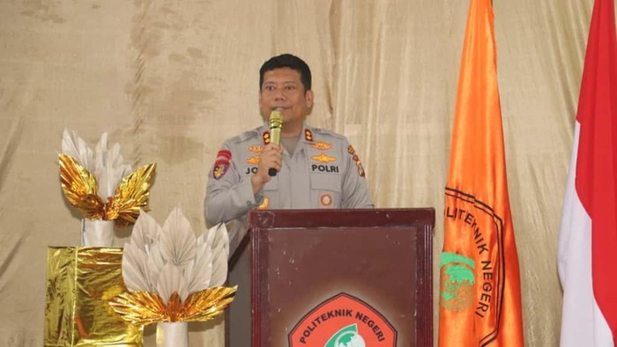 Kapolres Pelalawan Turun ke Kampus Paparkan Program Green Policing