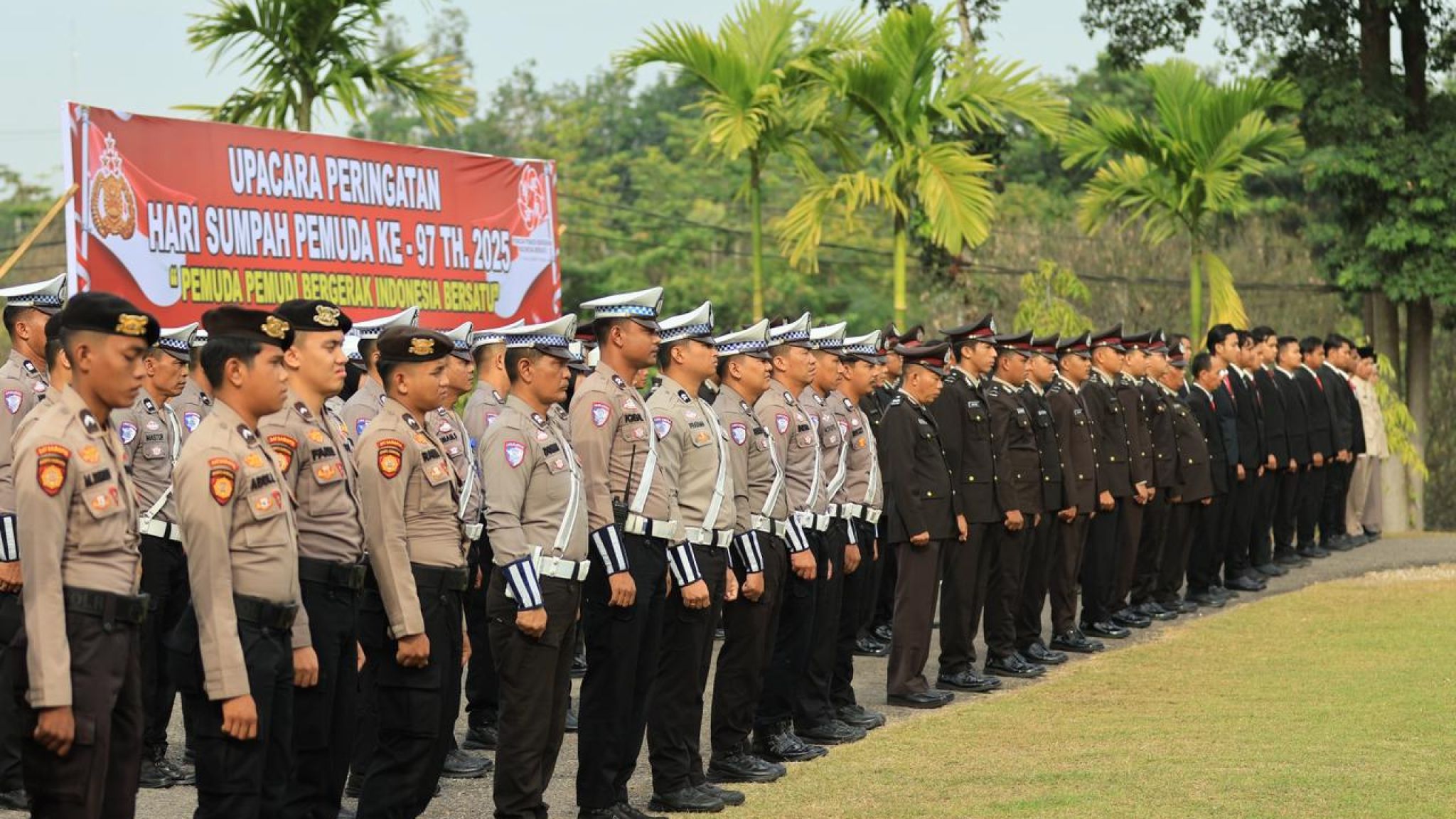 Polres Kuantan Singingi Gelar Upacara Peringatan Hari Sumpah Pemuda Ke-97 Tahun 2025