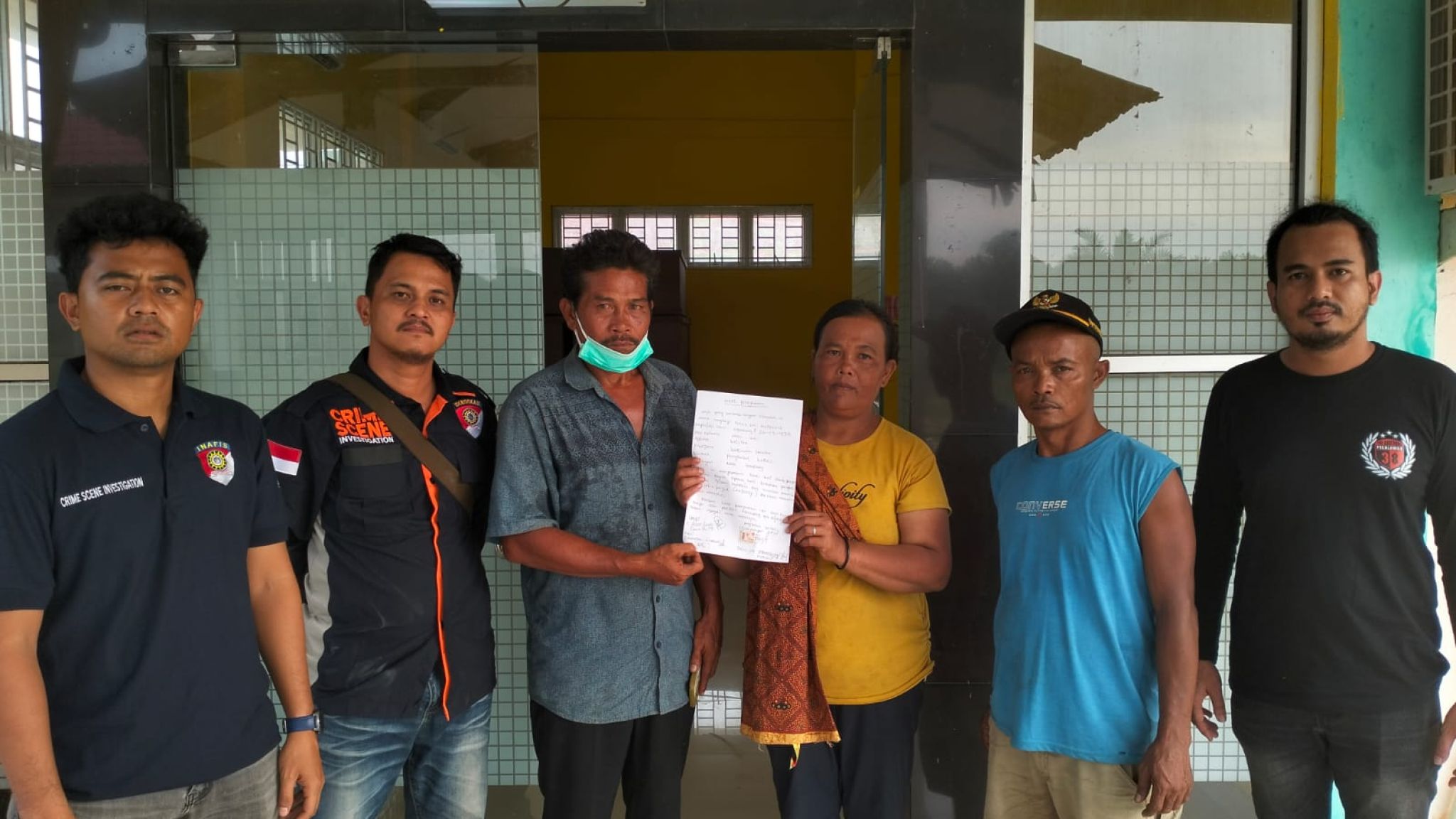 Polsek Pangkalan Kuras menemukan Mayat Pria yang tewas dirumahnya sendiri