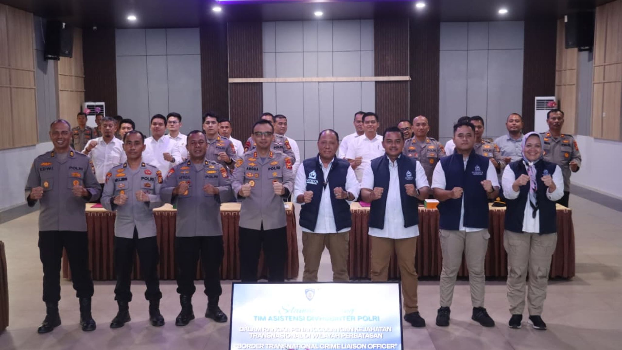 Polres Dumai Terima Asistensi dari Divhubinter Polri dalam Penanggulangan Kejahatan Transnasional