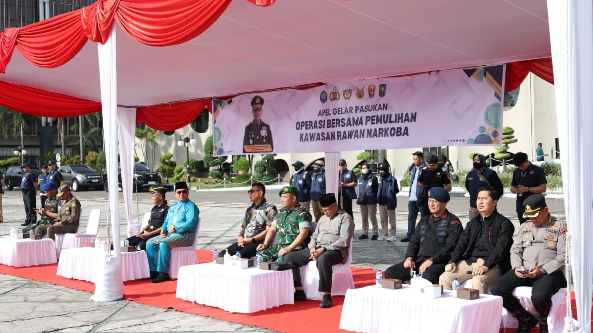 Apel Gelar Pasukan Operasi P4GN: Wujud Sinergi Bersama Pulihkan Kampung dari Bahaya Narkoba