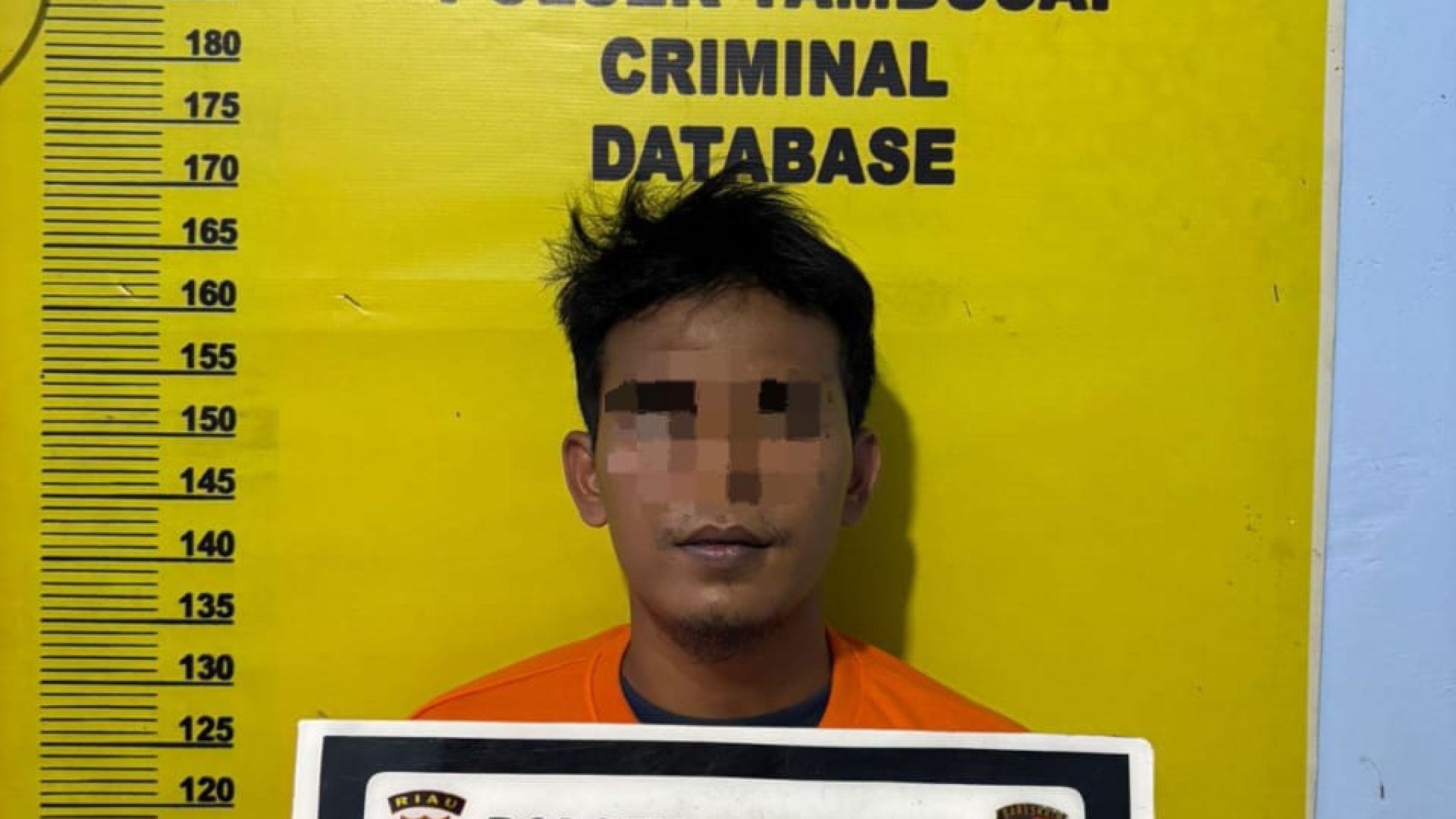 Polsek Tambusai Tangkap Residivis Pencurian Motor, Barang Bukti Berhasil Diamankan