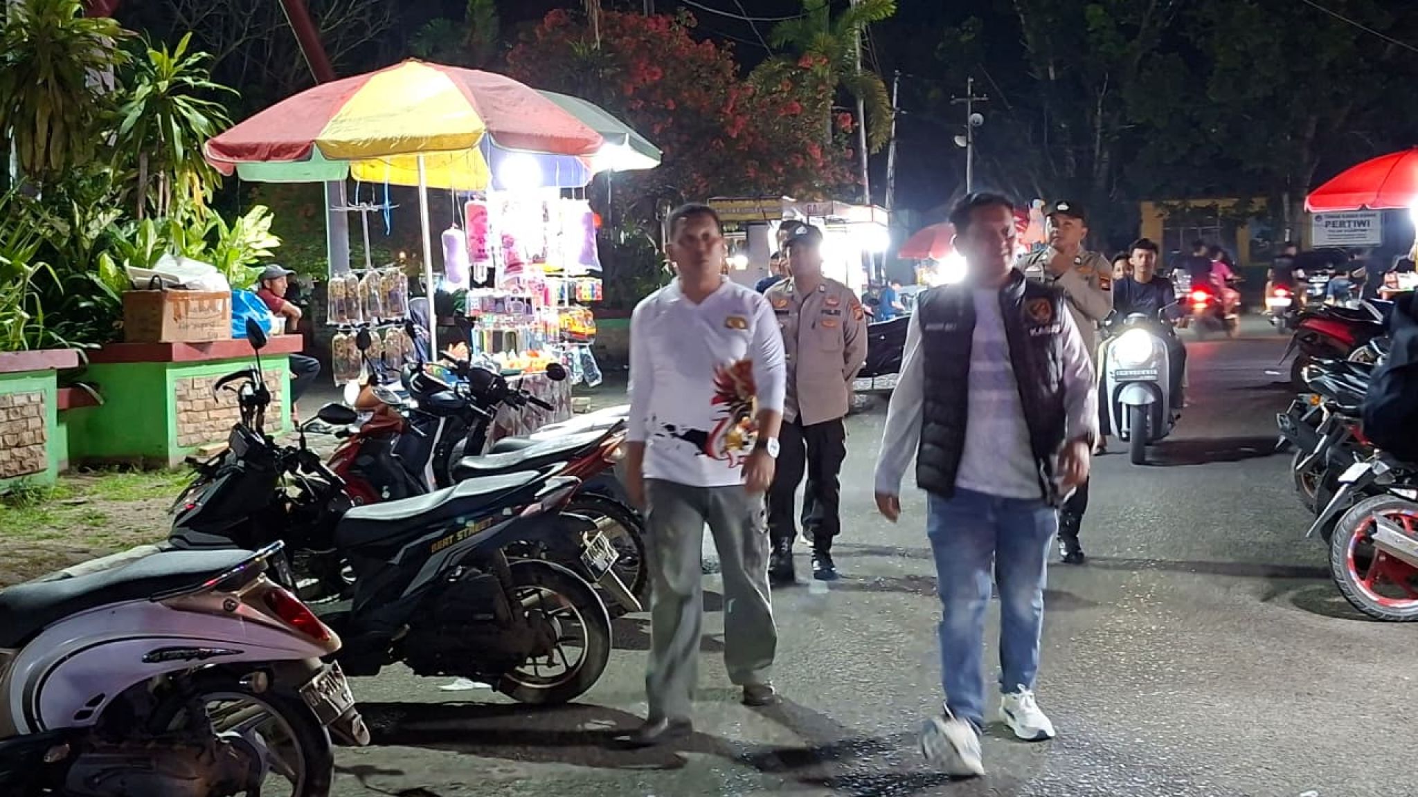 KRYD Polres Kuansing Intensifkan Patroli Malam, Antisipasi Gangguan Kamtibmas di Teluk Kuantan