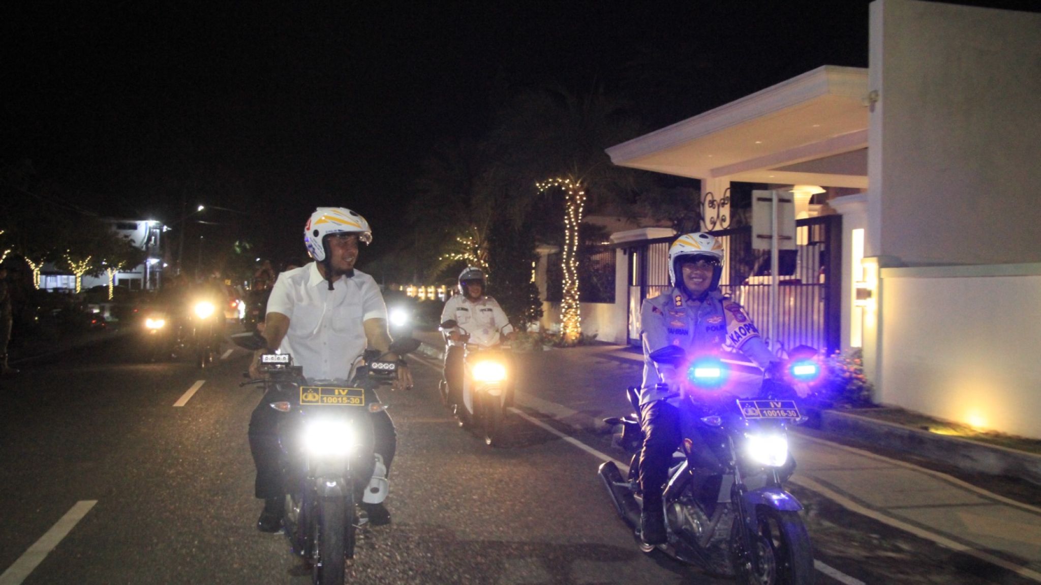 Patroli Bersama Forkopimda Sambangi Gedung Calon Polsubsektor Rengat, Dari Aspirasi ke Langkah Nyata