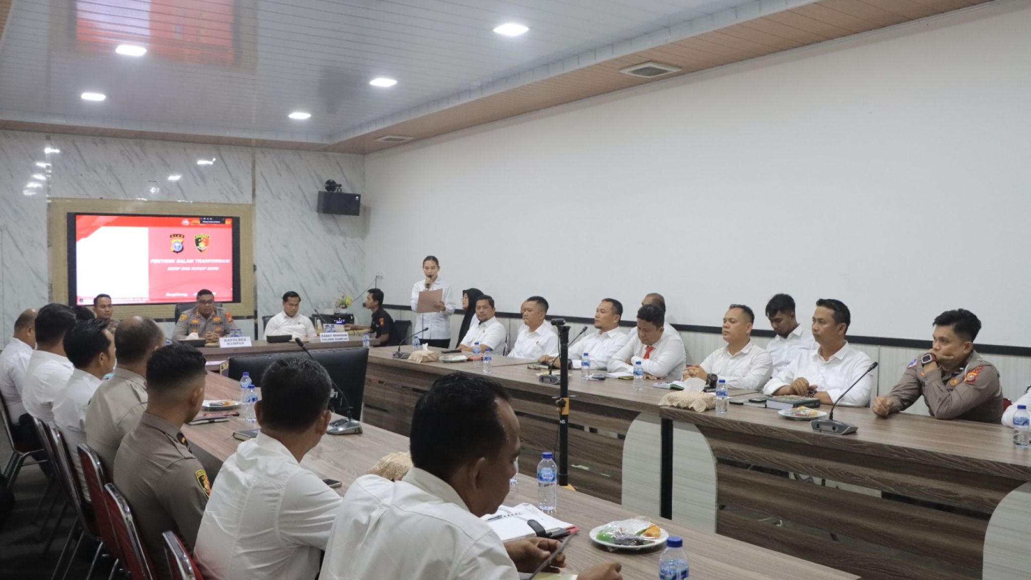Polres Kampar Bekali Penyidik dengan KUHP & KUHAP Baru, Kapolres: Tingkatkan Profesionalisme, Jamin Keadilan